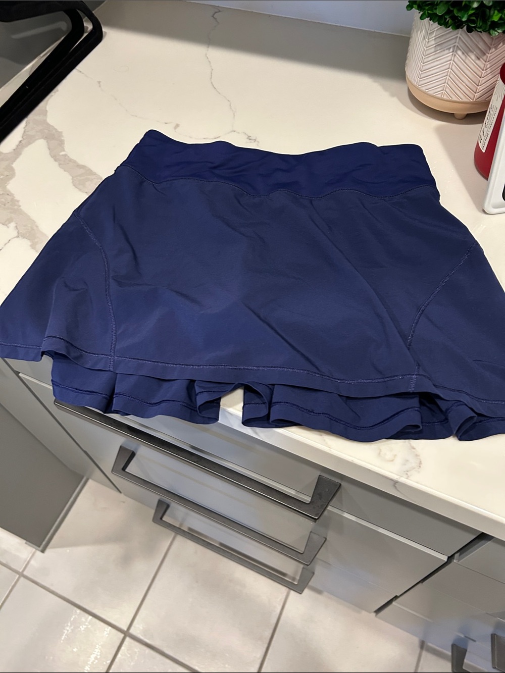 lululemon athletica Navy Performance Skort tennis skirt